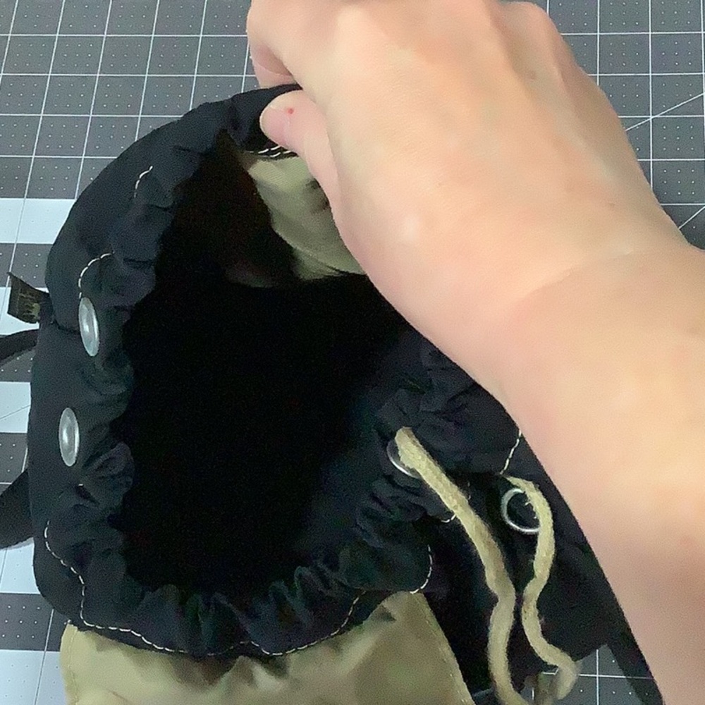 Euc Kipling Black Medium Sized Backpack Tote Bag. - image 4